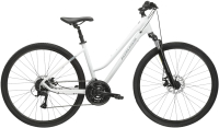 Велосипед Kross Evado 3.0 D 28 whi_ste g / KREV3Z28X19W006708 (L, белый/стальной) - 