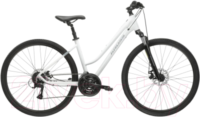 Велосипед Kross Evado 3.0 D 28 whi_ste g / KREV3Z28X19W006708