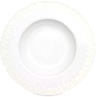 Тарелка столовая глубокая Narumi Аврора NAR-51677-5464 (жемчуг) - 