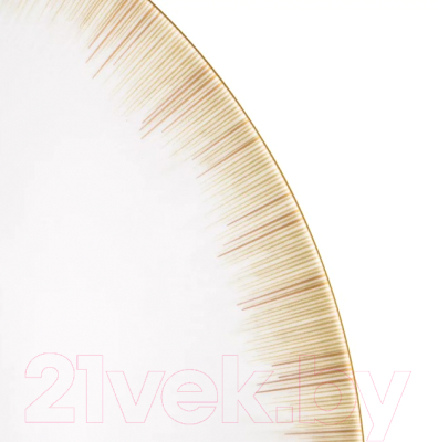 Тарелка столовая глубокая Narumi Сверкающее Золото NAR-51989-5637