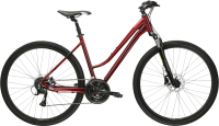 Велосипед Kross Evado 4.0 D 28 rub_bla g / KREV4Z28X19W006718 (L, рубиновый/черный) - 