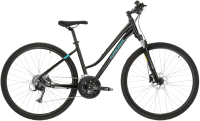 Велосипед Kross Evado 5.0 D 28 bla_tur g / KREV5Z28X19W003423 (L, черный/бирюзовый) - 