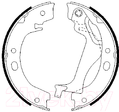 

Тормозные колодки Bosch, 0986487713