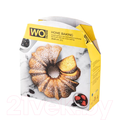 Форма для выпечки Wo Home Home Baking / WO1025 (серый)