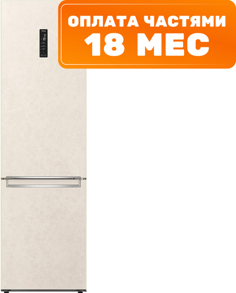 Холодильник с морозильником LG GC-B509SESM