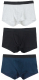 Комплект мужских трусов Mark Formelle 411124-3 (р.94-104, серый меланж 4306-А/темно-синий/черный) -