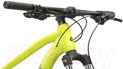 Велосипед Kross Level 1.0 M 29 lim_bla m / KRLV1Z29X17M007018 (M, зеленый/черный)