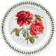 Тарелка столовая обеденная Portmeirion Ботанический сад Розы Ароматное облако / PRT-BR05052-1 (красная роза) - 