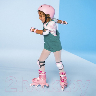 Роликовые коньки Yvolution Twista / YR25P4 (р.22-27, розовый)