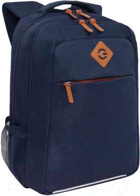 Школьный рюкзак Grizzly RB-456-1 (синий)