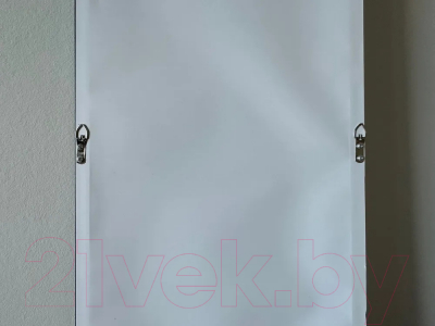 Зеркало A+T Home Decor в багетной раме Соты 34x120см / 251521 (белый)