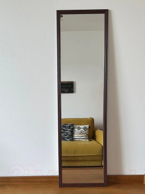 Зеркало A+T Home Decor Universal 118x33см / 241017-22 (темно-коричневый)