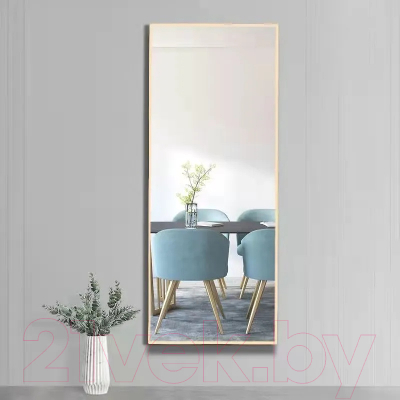 Зеркало A+T Home Decor Legger 152x42см / 551461 (золотой)