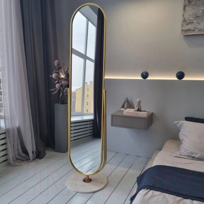 Зеркало A+T Home Decor Napoli 170x40см / 630234 (золотой)