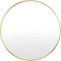 Зеркало A+T Home Decor Round D80см / 48012 (золотой) - 