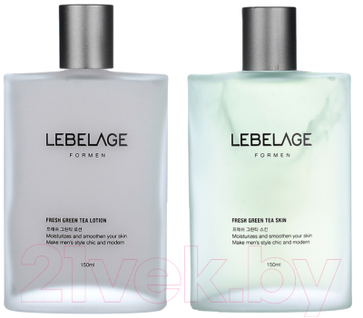 Набор косметики для лица Lebelage Fresh Green Tea For Man 2 Set