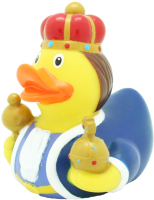 Игрушка для ванной Funny Ducks Уточка король / FuDu1840 - 