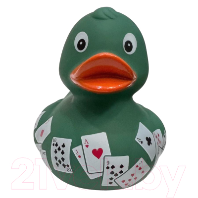 Игрушка для ванной Funny Ducks Покер уточка / FuDu1318