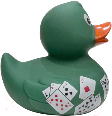 Игрушка для ванной Funny Ducks Покер уточка / FuDu1318