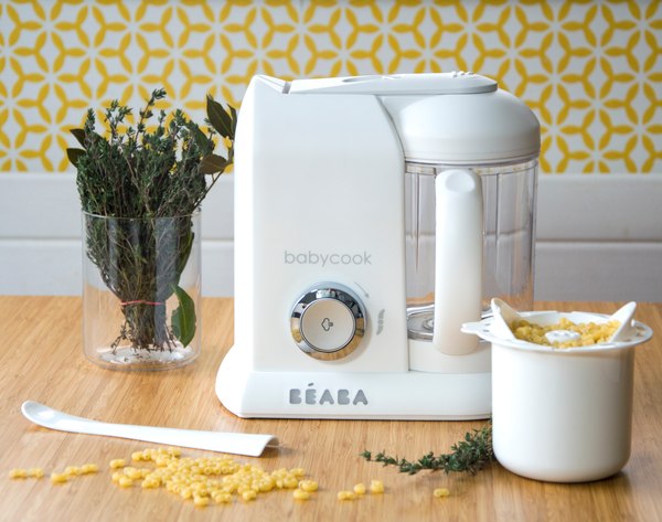 Блендер-пароварка Beaba Babycook Solo White Silver EU / 912675