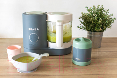 Блендер-пароварка Beaba Babycook Neo Minera Grey EU FR 916710/916712