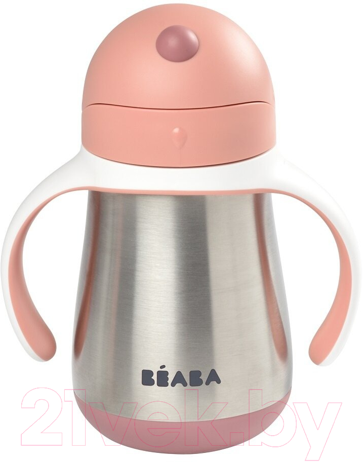 Поильник Beaba Tasse Paille Inox Термос 913482