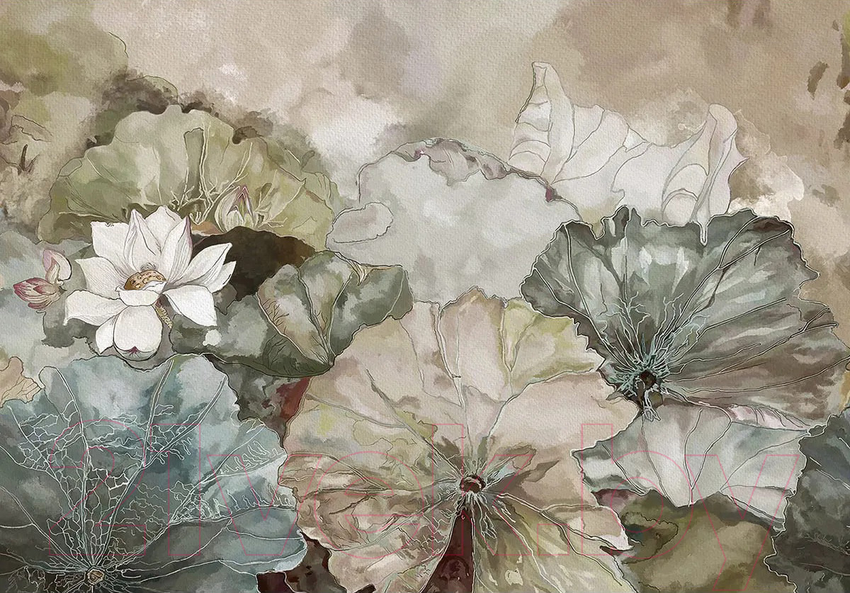 Фотообои листовые Citydecor Blossom 2 (200x140см)