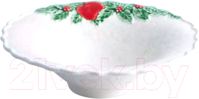 Изображение товара Салатник Bordallo Pinheiro Рождественская гирлянда / BOR65020265