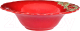 Салатник Bordallo Pinheiro Рождественская гирлянда / BOR65020266 (красный) - 