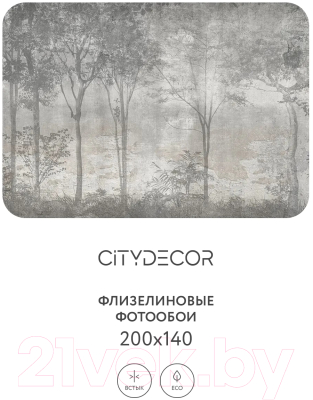 Фотообои листовые Citydecor Dark Side 34 (200x140см)