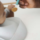 Миниатюра изображения товара Нагрудник детский Beaba Bavoir Silicone Light Mist 913490