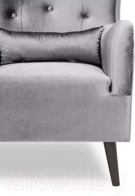 Кресло мягкое AMI Престиж (серый)