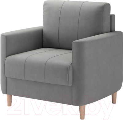 Кресло мягкое AMI Марсель (серый)