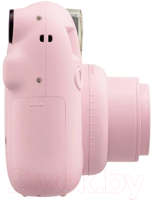 Фотоаппарат с мгновенной печатью Fujifilm Instax Mini 12 розовый + чехол Sundays с ремнем пурпурный