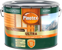 Лазурь для древесины Pinotex Ультра CLR База Влагостойкая 5803415 (9л) - 