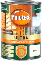 Лазурь для древесины Pinotex Ультра Влагостойкая 5803616 (900мл, белый) - 