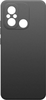 Чехол-накладка BoraSCO Xiaomi Redmi 12C Microfiber Case / 71691 (черный) - 