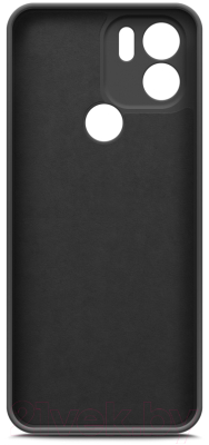 Чехол-накладка BoraSCO Xiaomi Redmi A1+/A2+ Microfiber Case / 70948 (черный)
