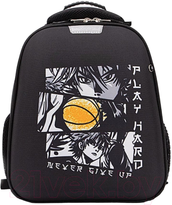 Школьный рюкзак Ecotope Kids Anime / 057-540-162-BCL (черный)