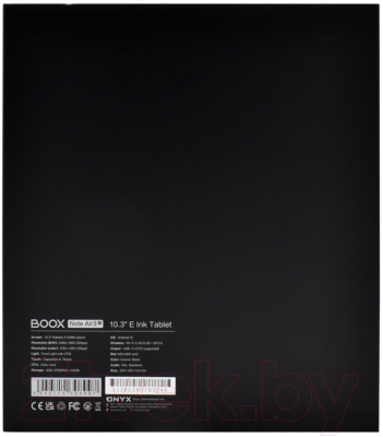 Электронная книга Onyx Note Air 3 C (черный)