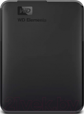 Внешний жесткий диск Western Digital Elements Portable / WDBUZG0010BBK-WESN 