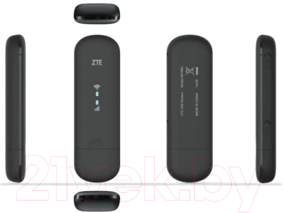 4G-модем ZTE MF79N USB Wi-Fi (черный)