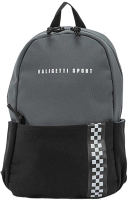 Рюкзак Valigetti 308-M11-BGR (черный/серый) - 