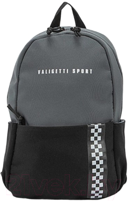 Рюкзак Valigetti 308-M11-BGR (черный/серый)