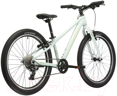 Велосипед Kross Lea JR 1.0 D 24 min_gre g / KRLEJ124X12W006988 (мятный/зеленый)