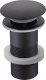 Донный клапан Aquatek AQ6000MB (матовый черный) - 