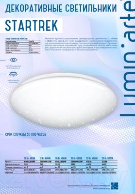 Потолочный светильник LuminArte CLL06