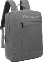 Рюкзак Portcase KBP-132GR (серый) - 