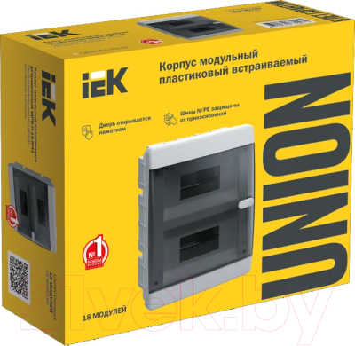 Бокс пластиковый IEK UIC-KP12-V-18-41-K01