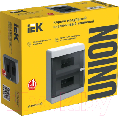 Бокс пластиковый IEK UIC-KP12-N-18-41-K01